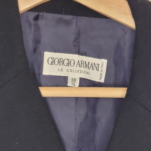 Giorgio Armani 8-Button Double-Breasted Blazer - Picture 7 of 8